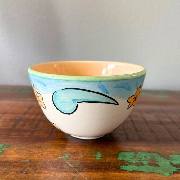 Set of 2 Salute' Ceramics Cups & Saucers | Coastal Shells Beach Cottage Vibes - Picture 7 of 11